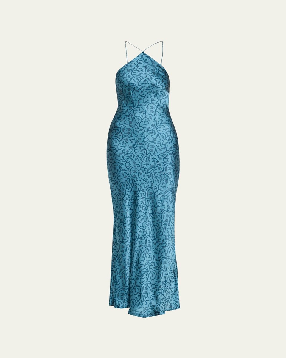 Elisa Silk Maxi Dress